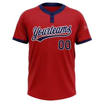 Custom Twins Full Button Baseball Jerseys