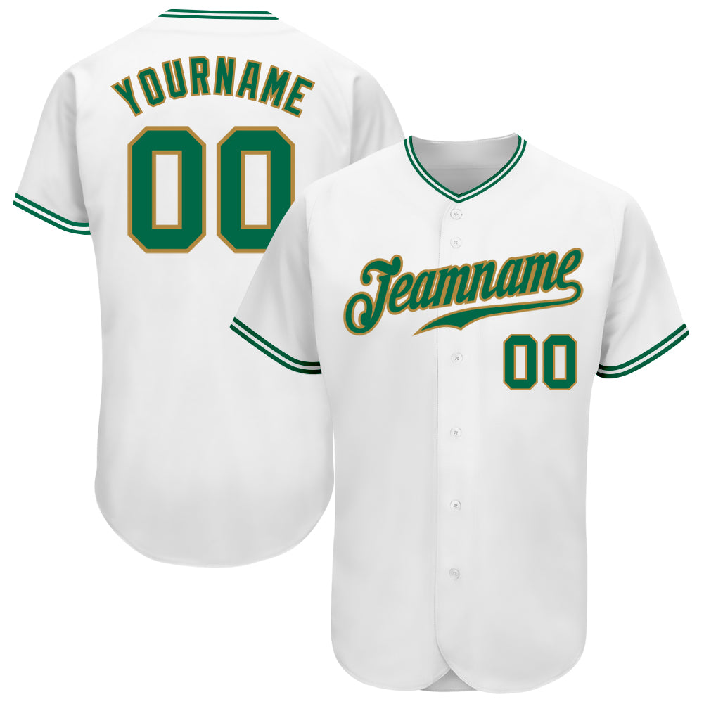 Oakland Athletics Nike Alternate Authentic Custom Jersey - Kelly Green