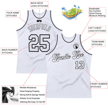 FIITG Custom Basketball Jersey Black Gray Authentic Throwback Men's Size:3XL