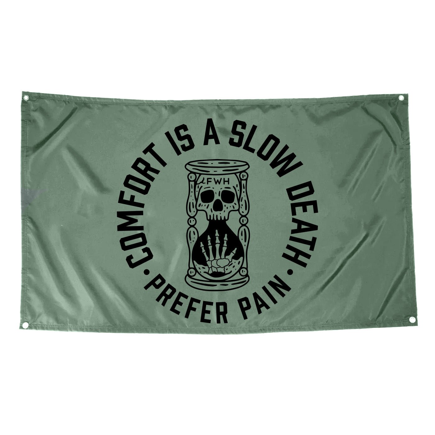 Trust Hard Work Gym Flag (5' x 3')