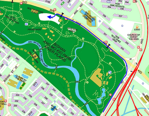 Map Of Bishan Park Directions To Bishan Ang Mo Kio Park Skate Rink | Skateline