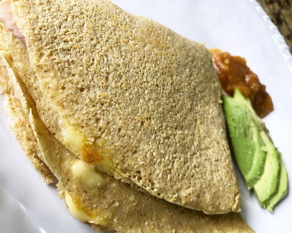 Crepas saladas de avena – Martis Lopez