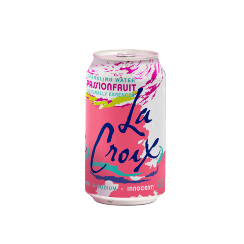 la croix passionfruit sparkling water beverage