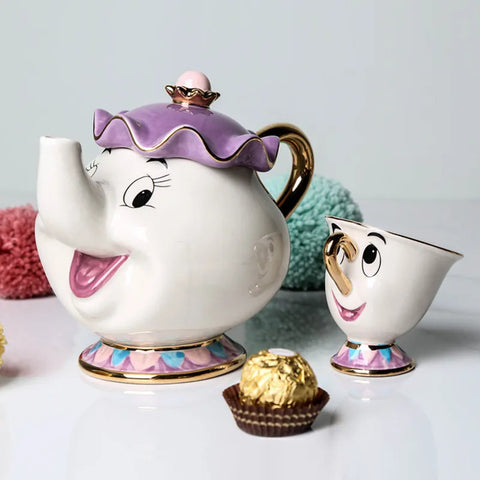 Disney Teapot Cute Beauty Cartoon