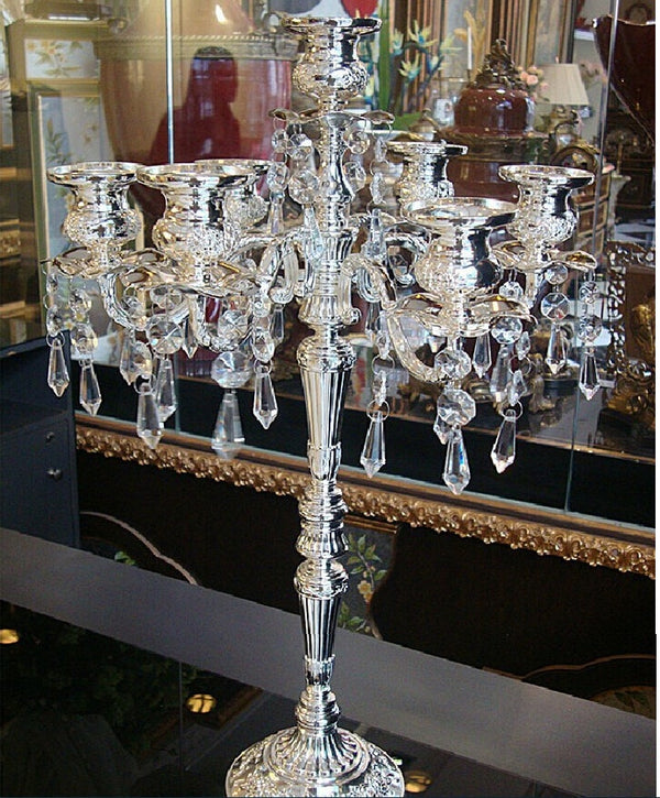 7 Arms Christmas  Candle Holder