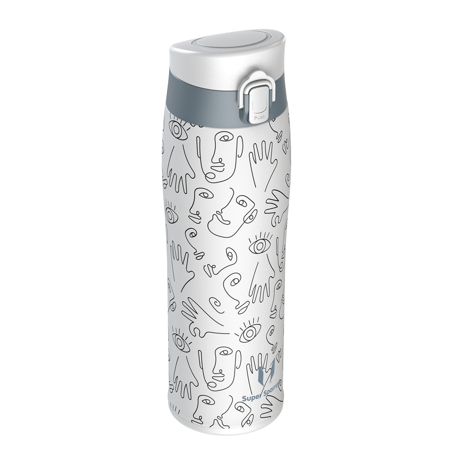EB18-Stainless Steel Swell Bottle Thermos 17oz Spray Painting