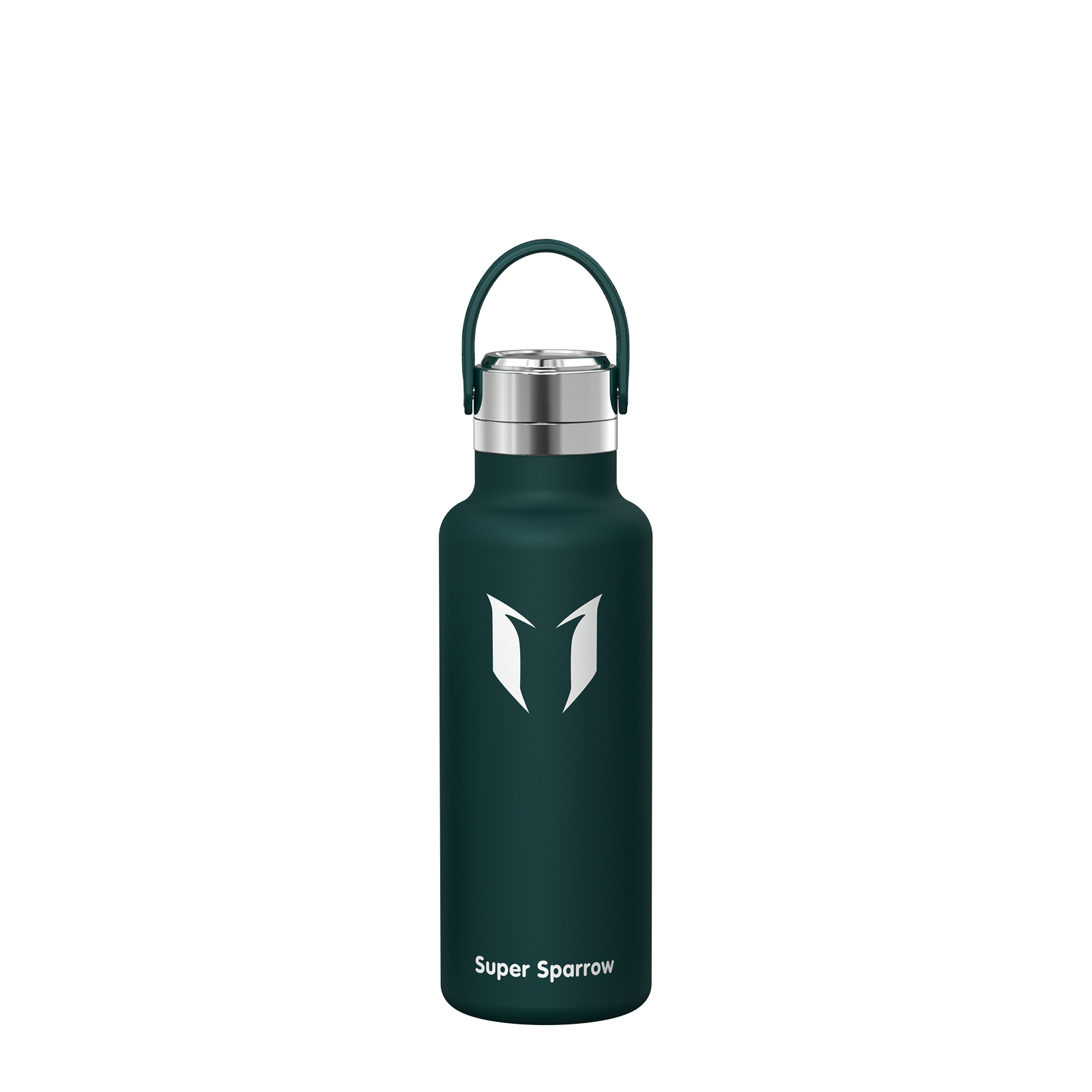 Super Sparrow 750ml To-Go Stainless Steel Water Bottle, Apple Green