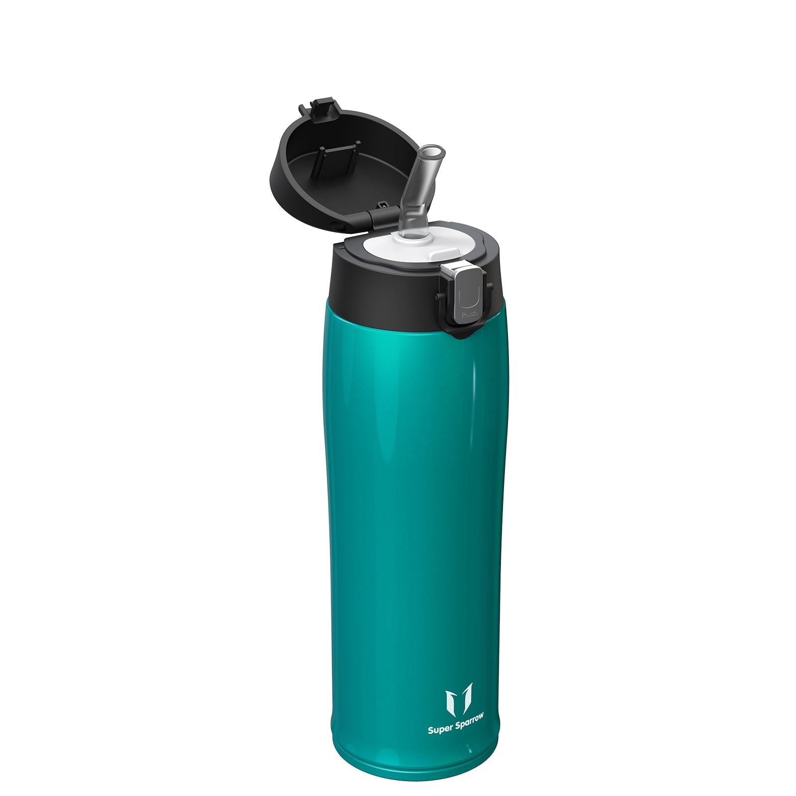 Super Sparrow Water Bottle Stainless Steel 18/10 - Ultralight  Metal Water Bottle - 750ml - Insulated Water Bottles - Water Bottle with  Straw Lid - Flask for Gym, Travel, Sports : Sports & Outdoors