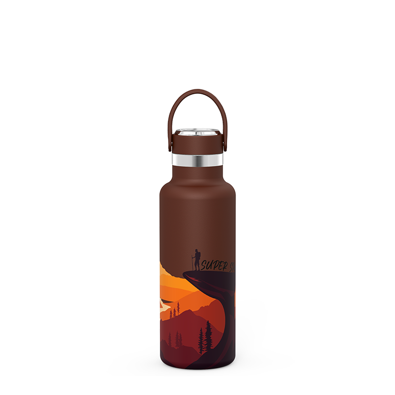 Borraccia ultraleggera in acciaio inox, 17OZ / 500ML