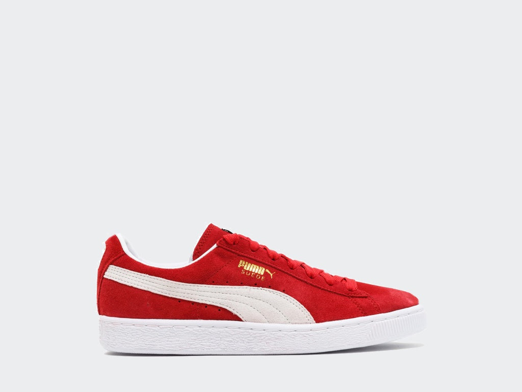 puma suede classic high risk red