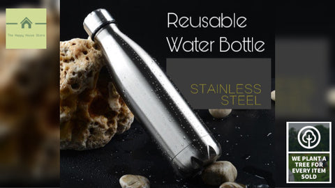 Reusable Stainless Steel Water Bottles