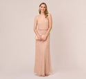 V-neck Spaghetti Strap General Print Sequined Beaded Beach Dress/Evening Dress/Prom Dress