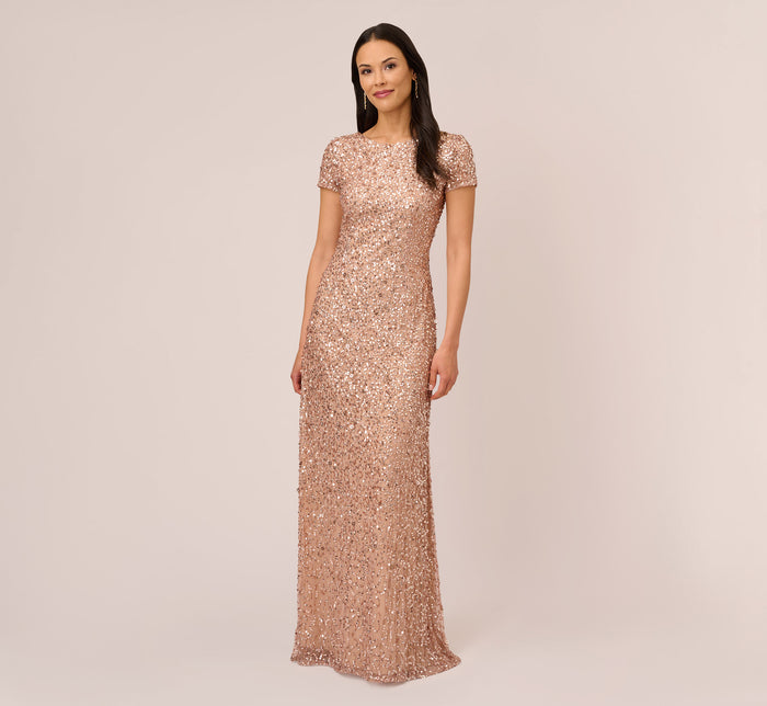 Sequin Floor Length Dresses | Adrianna Papell