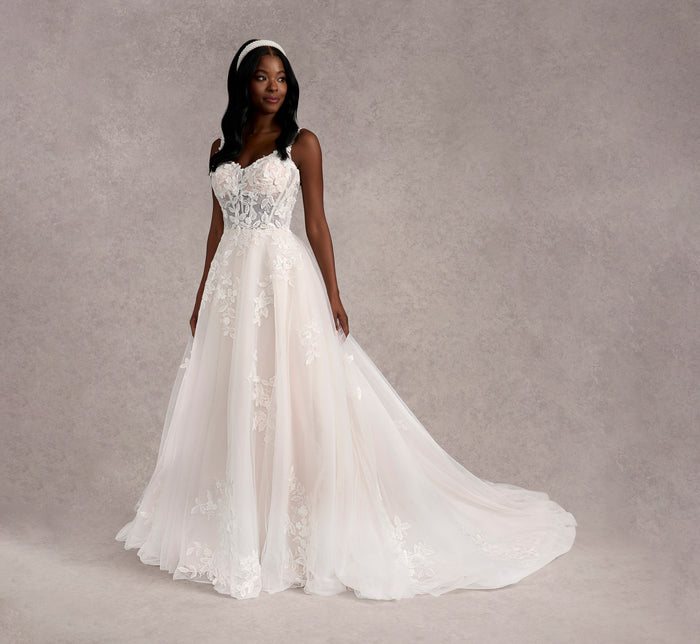 Fancy Off-shoulder Sweetheart Tulle A-line Long Prom Dress, PD3072 –  AlineBridal