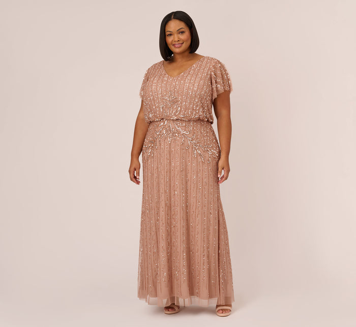 rose gold mother of the bride dresses