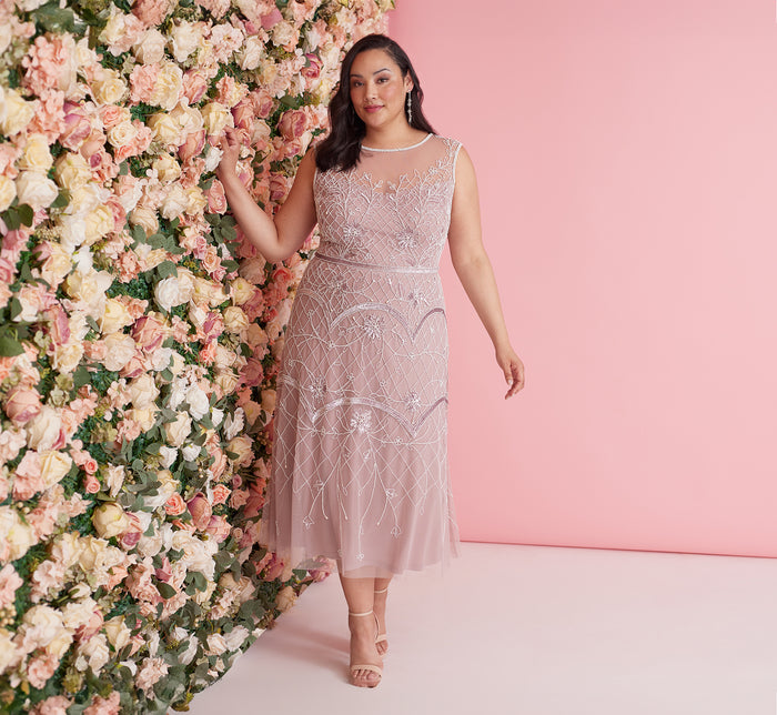 Plus Size Wedding Guest Dresses from Adrianna Papell - With Wonder