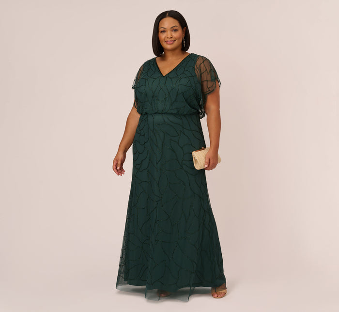 Emerald Green Plus Size Dress