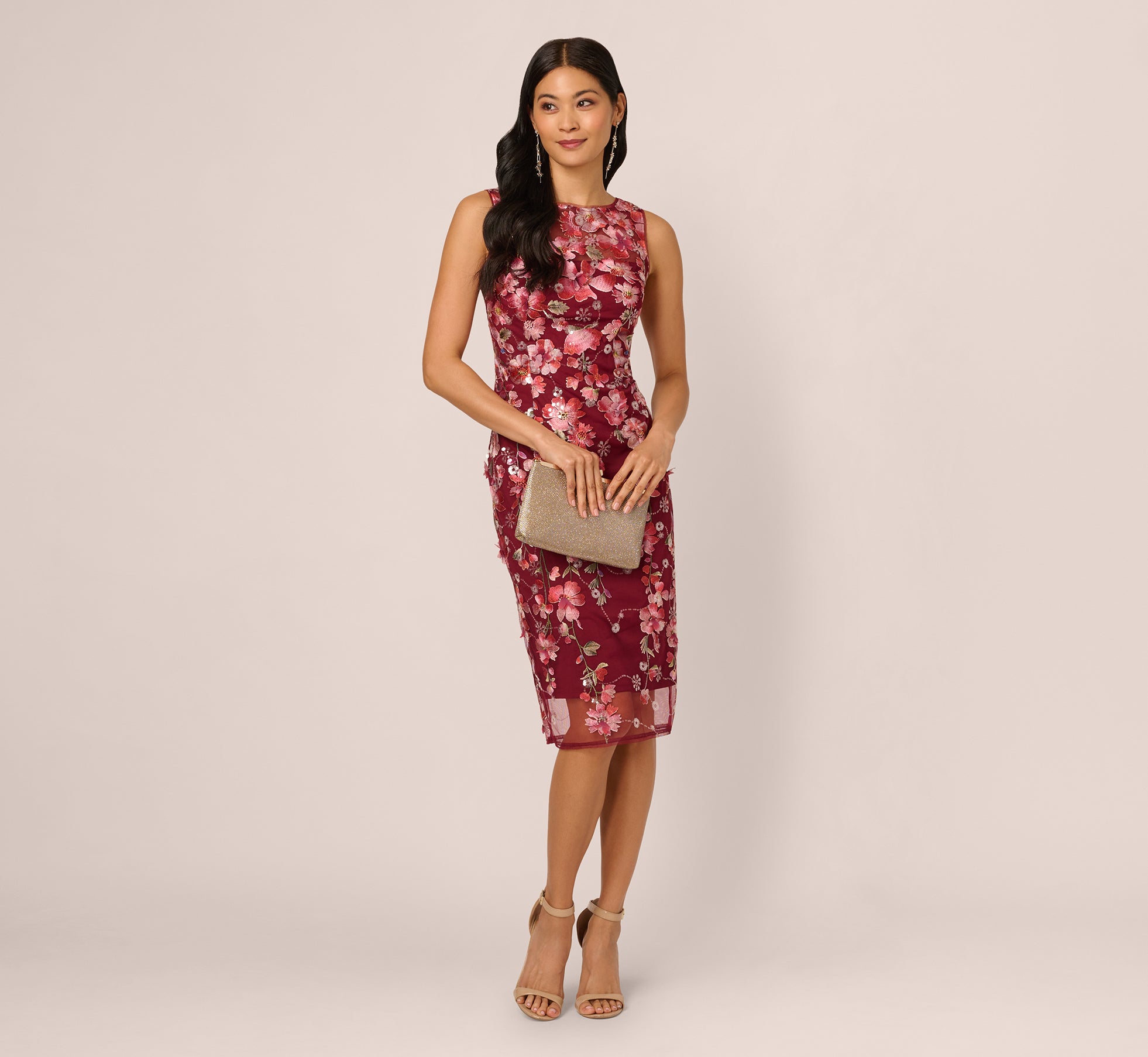 Multi Colored Midi Dresses – Adrianna Papell