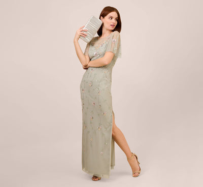Sequin Column Dress – Isoude