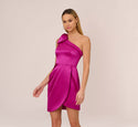 Sheath One Shoulder Side Zipper Cocktail Short Sheath Dress/Party Dress