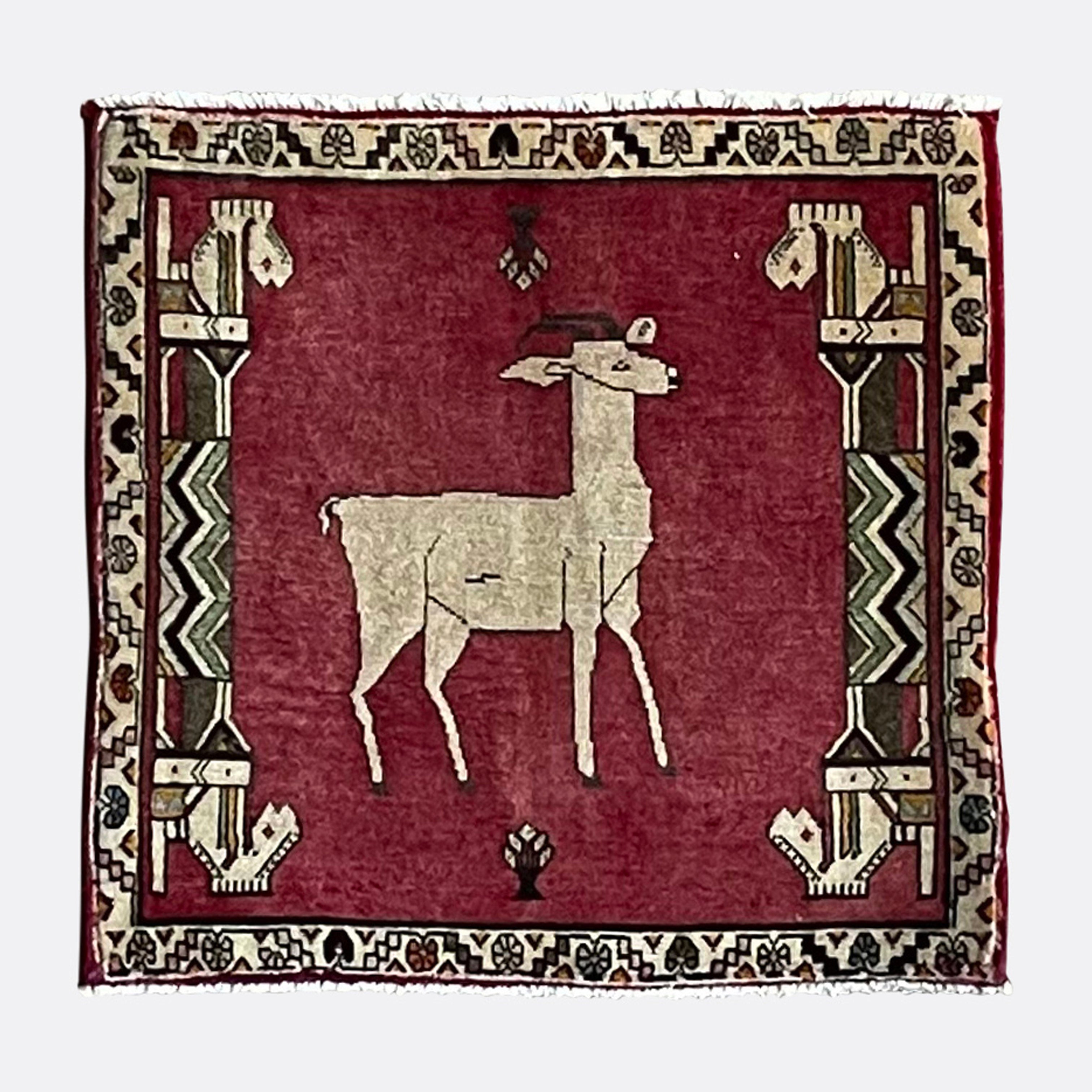 LITTLE TRIBAL RUG 65×65