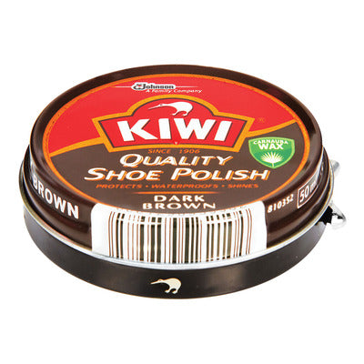 KIWI Shoe Polish Dark Brown 100ml 