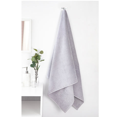 Towel hanging on hook