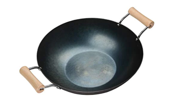 a Iron Wok