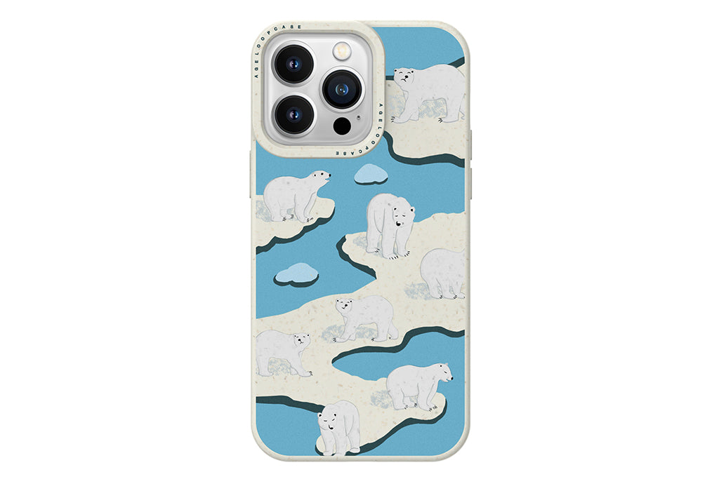 iPhone 14 pro max case with polar bear picture