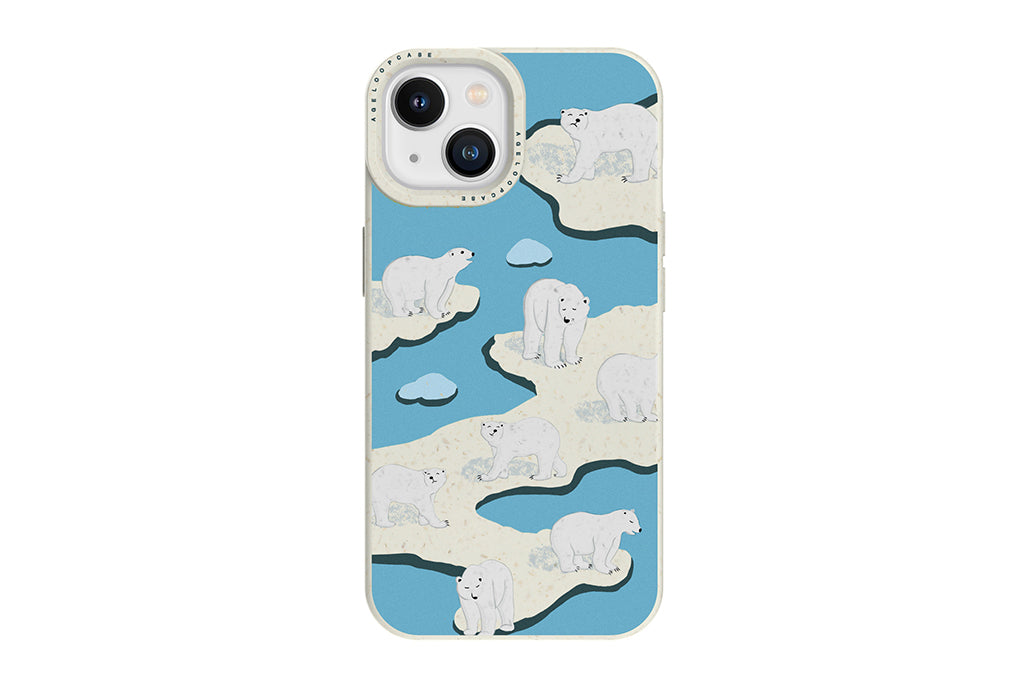 iPhone 14 max case with polar bear picture