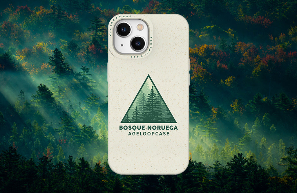 green forest phone case