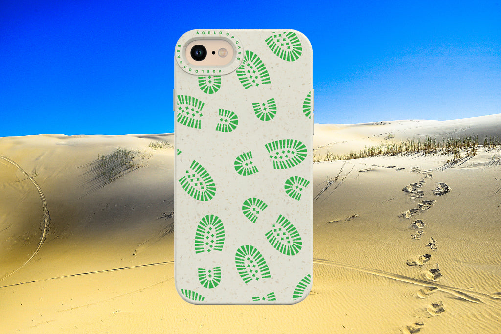 iPhone 6 case with shoe print