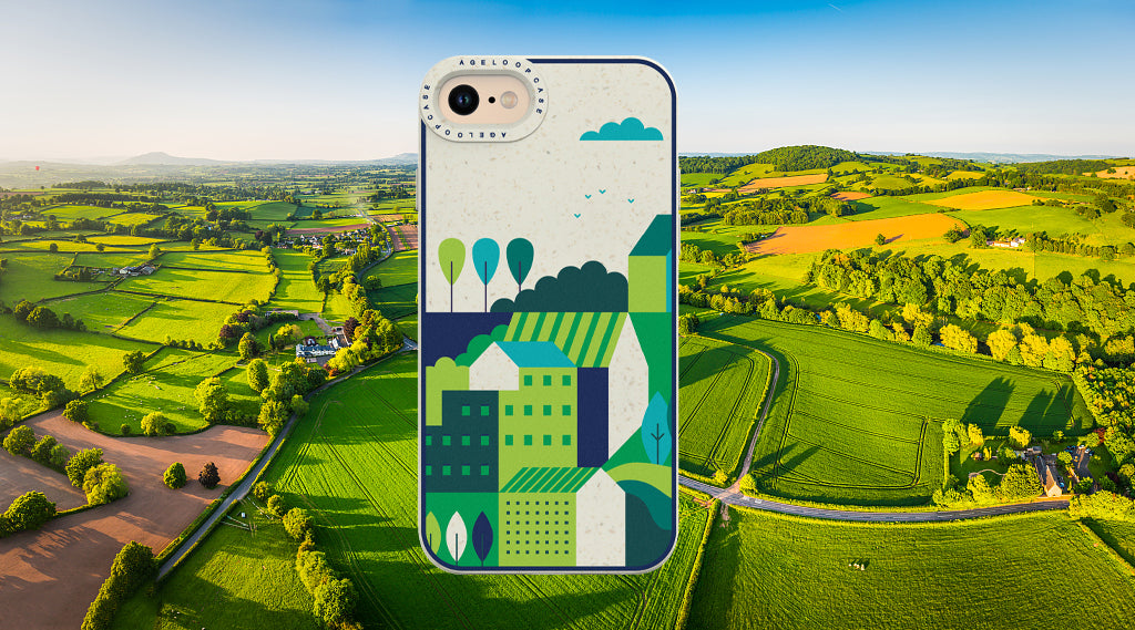 iphone 6 cases with village pattern