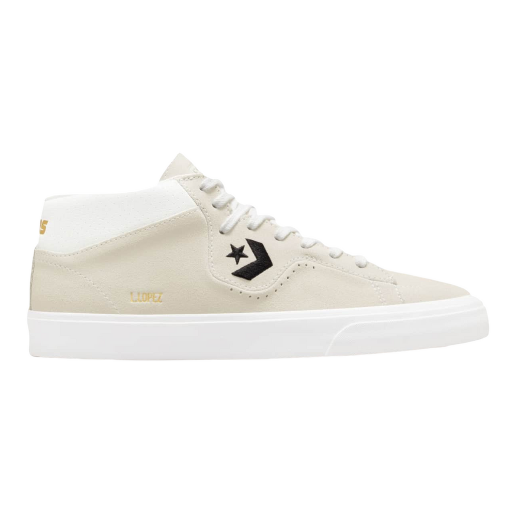 Jajaja grueso Litoral Converse Cons Louie Lopez Pro Mid Shoes -White / Black / White– Relief  Skate Supply