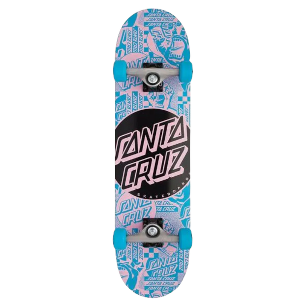 Daar aangrenzend Meesterschap Santa Cruz Flier Dot Full Skateboard Complete 8.0”– Relief Skate Supply
