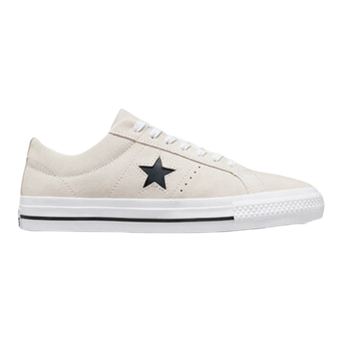 Ministerio Crónico Camino Converse Cons One Star Pro Suede Egret White– Relief Skate Supply
