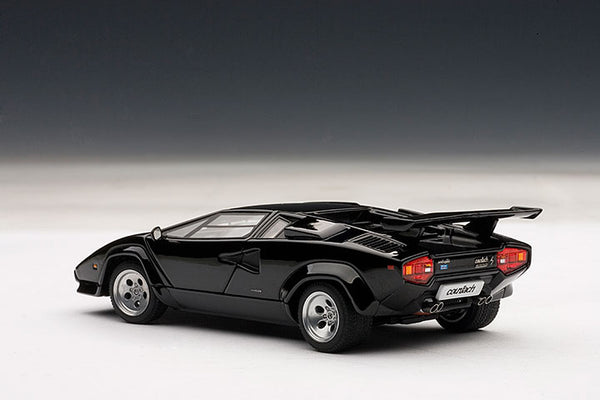 1/43 AUTOART 54532 Lamborghini Countach 5000 S (Black) (with Openings) –  Network Shuttle Diecast Model