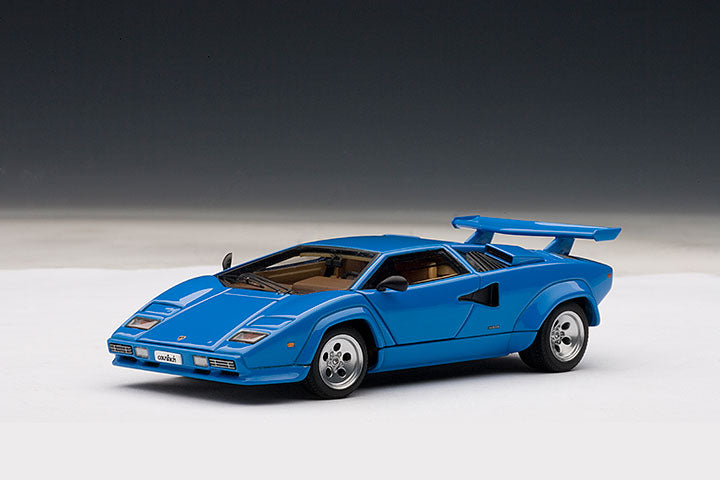 1/43 AUTOART 54534 Lamborghini Countach 5000S (Blue) (with Openings) –  Network Shuttle Diecast Model