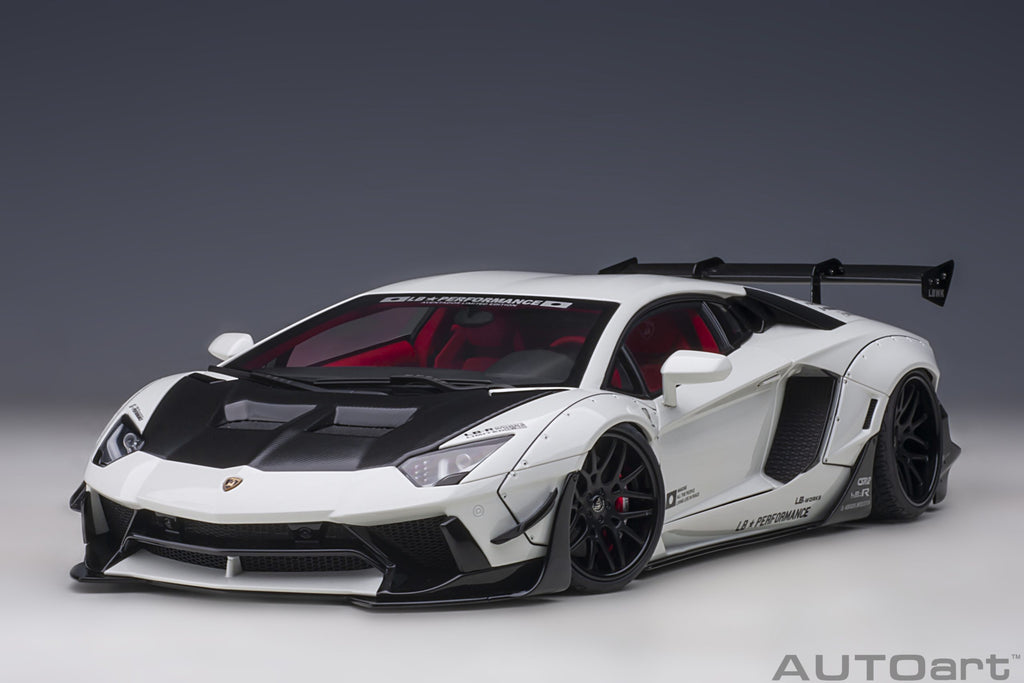 1/18 AUTOART 79241 Liberty Walk LB-Works Lamborghini Aventador Limited –  Network Shuttle Diecast Model