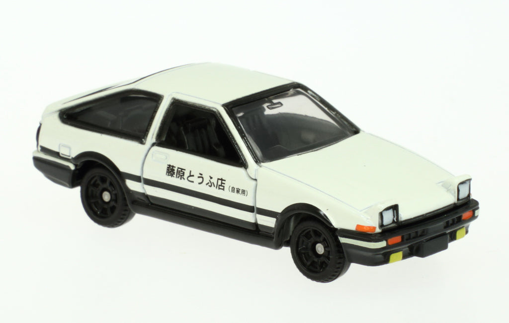 Takara Tomy Dream Tomica Initial D Ae86 Trueno White Network Shuttle Diecast Model