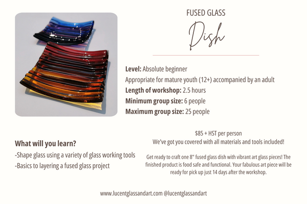 Fused glass workshop