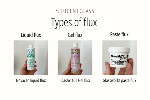 Stained glass flux types