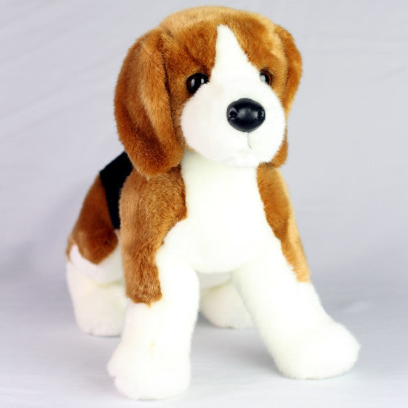 stuffed beagle toy