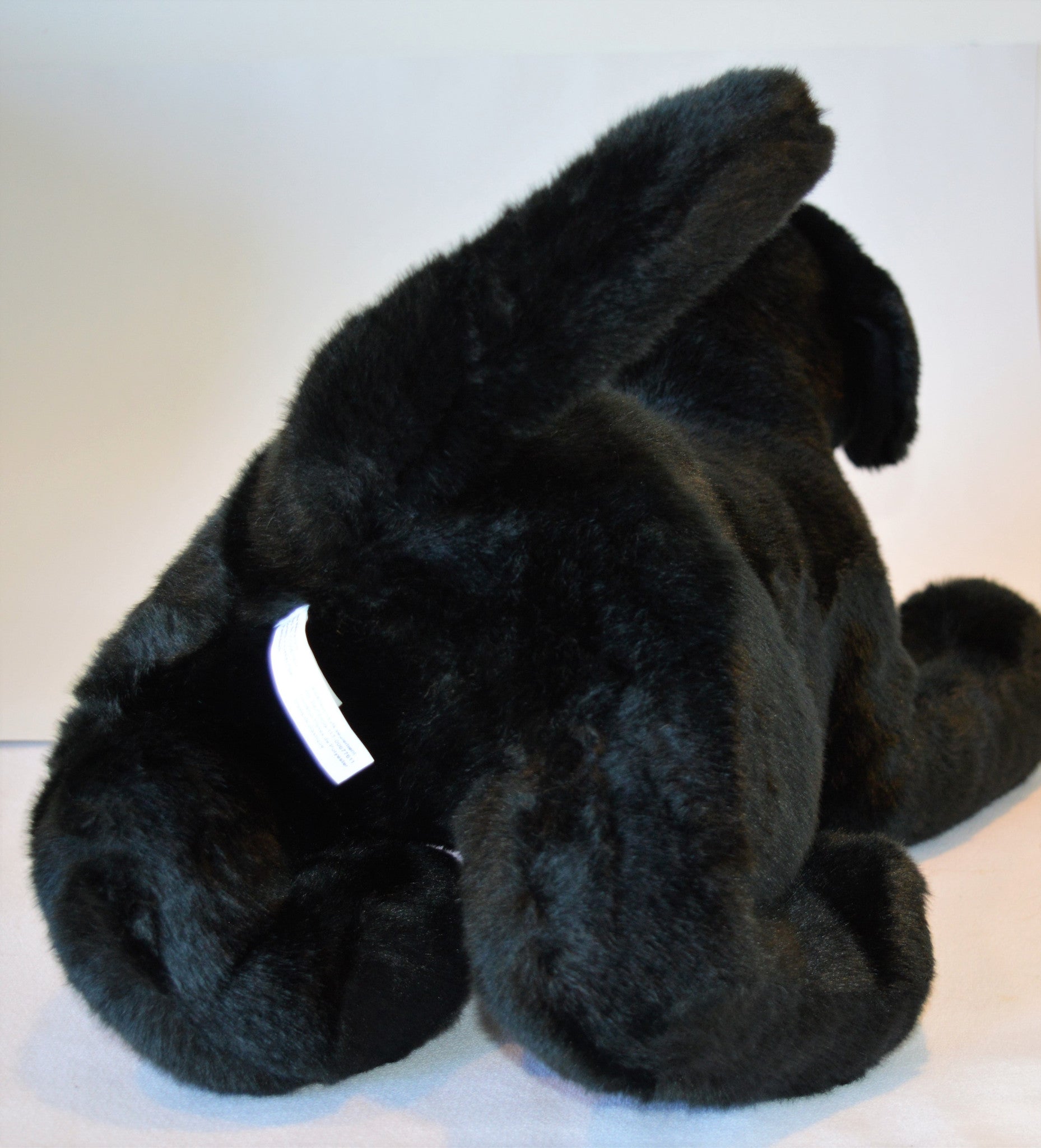 large black lab stuffed animal