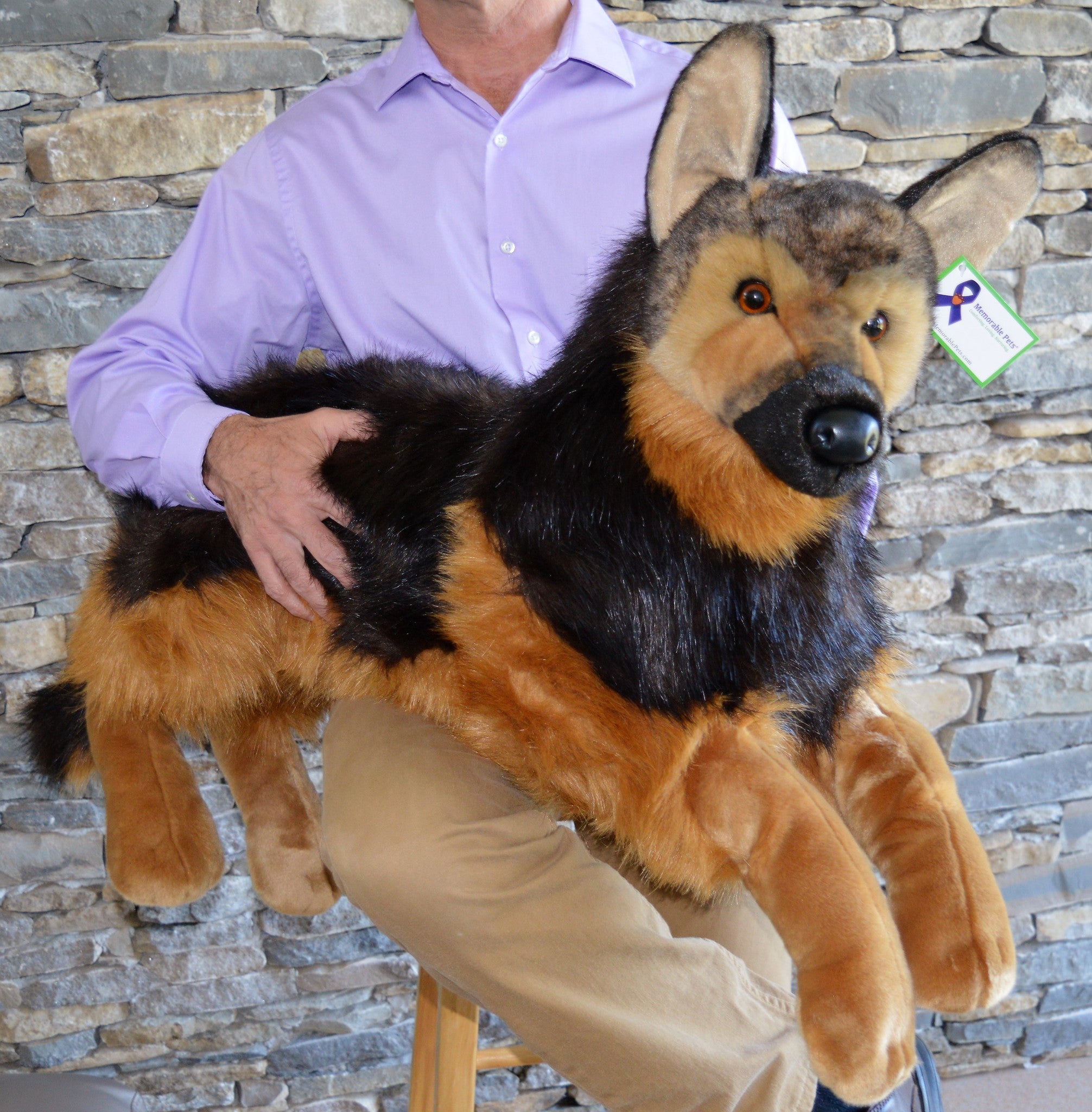 big german shepherd stuffed animal