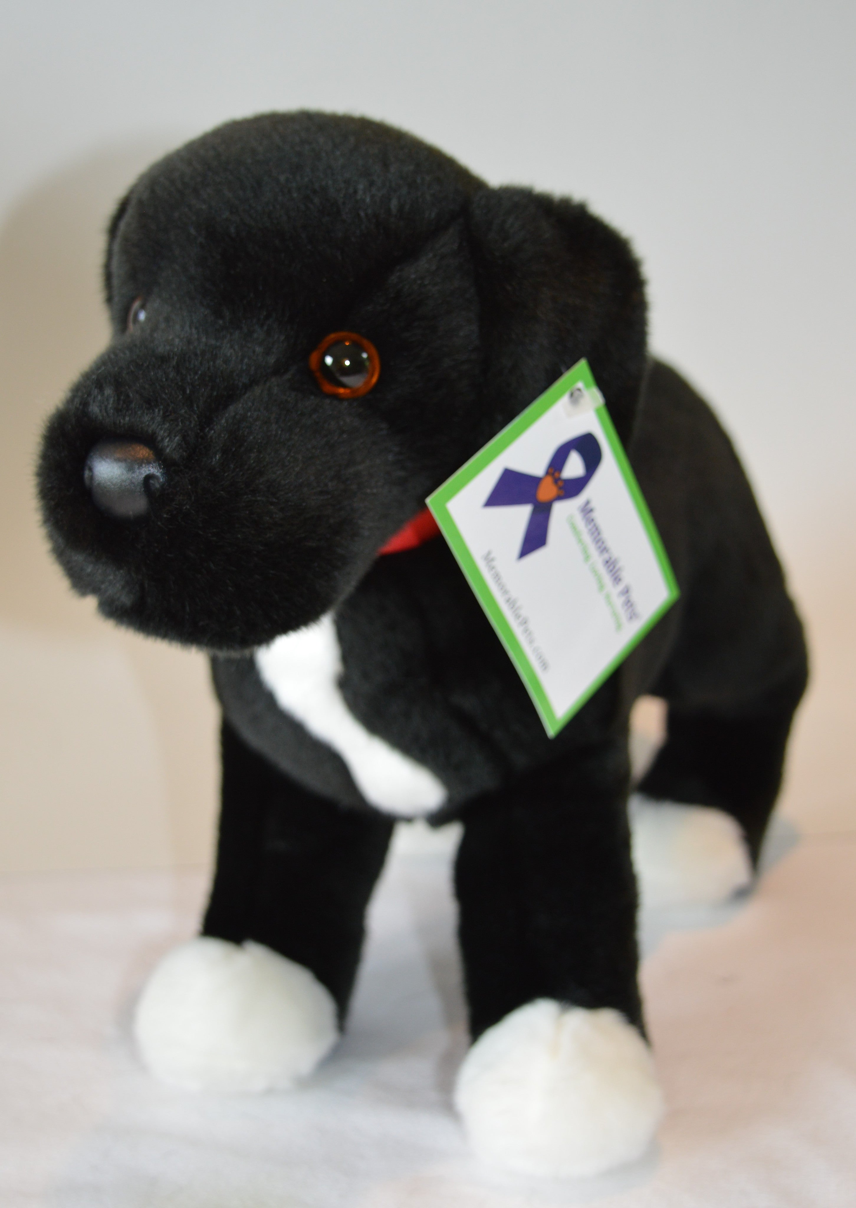 black lab mix stuffed animal