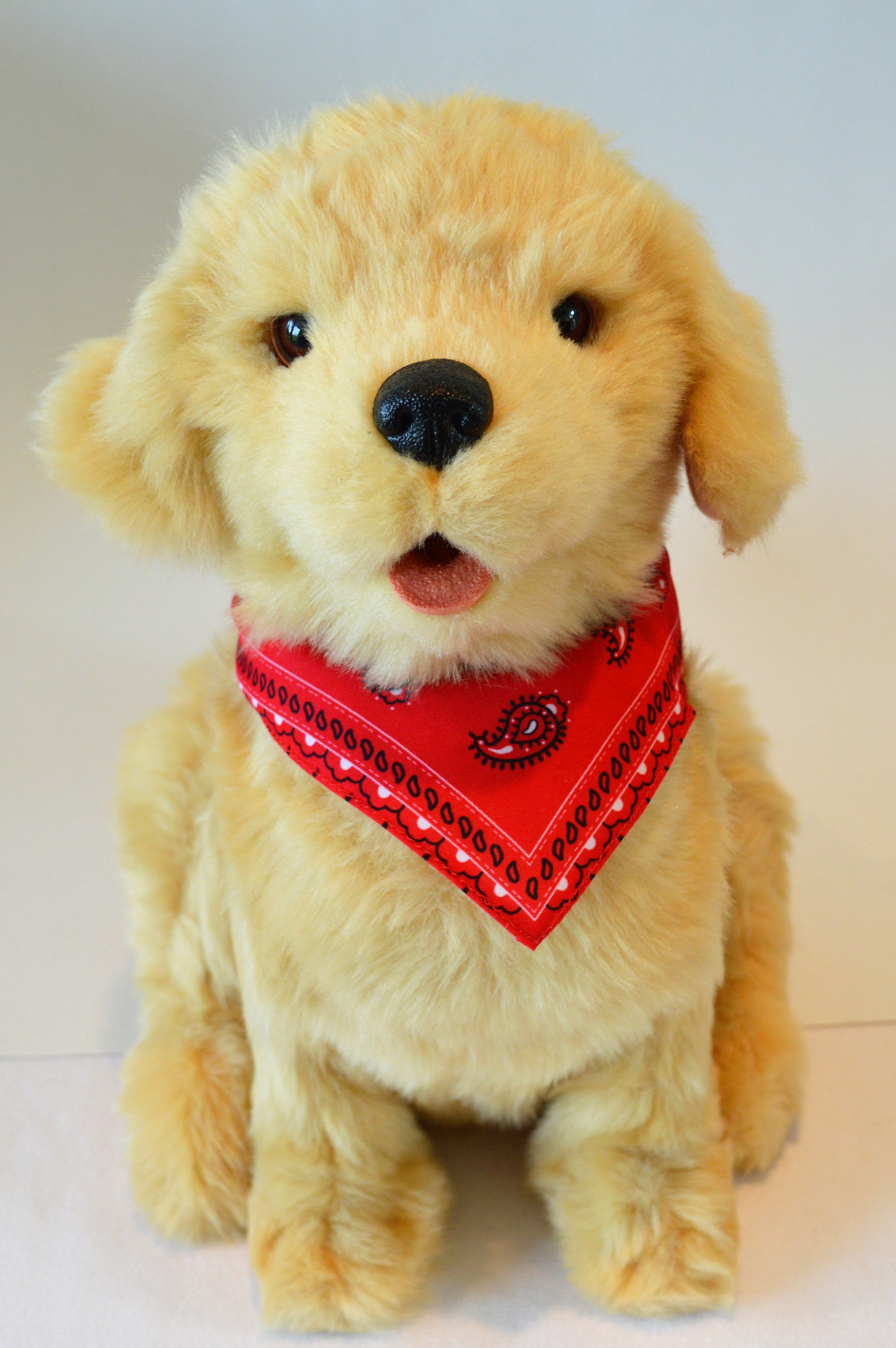 ageless innovations golden pup interactive robot toy dog