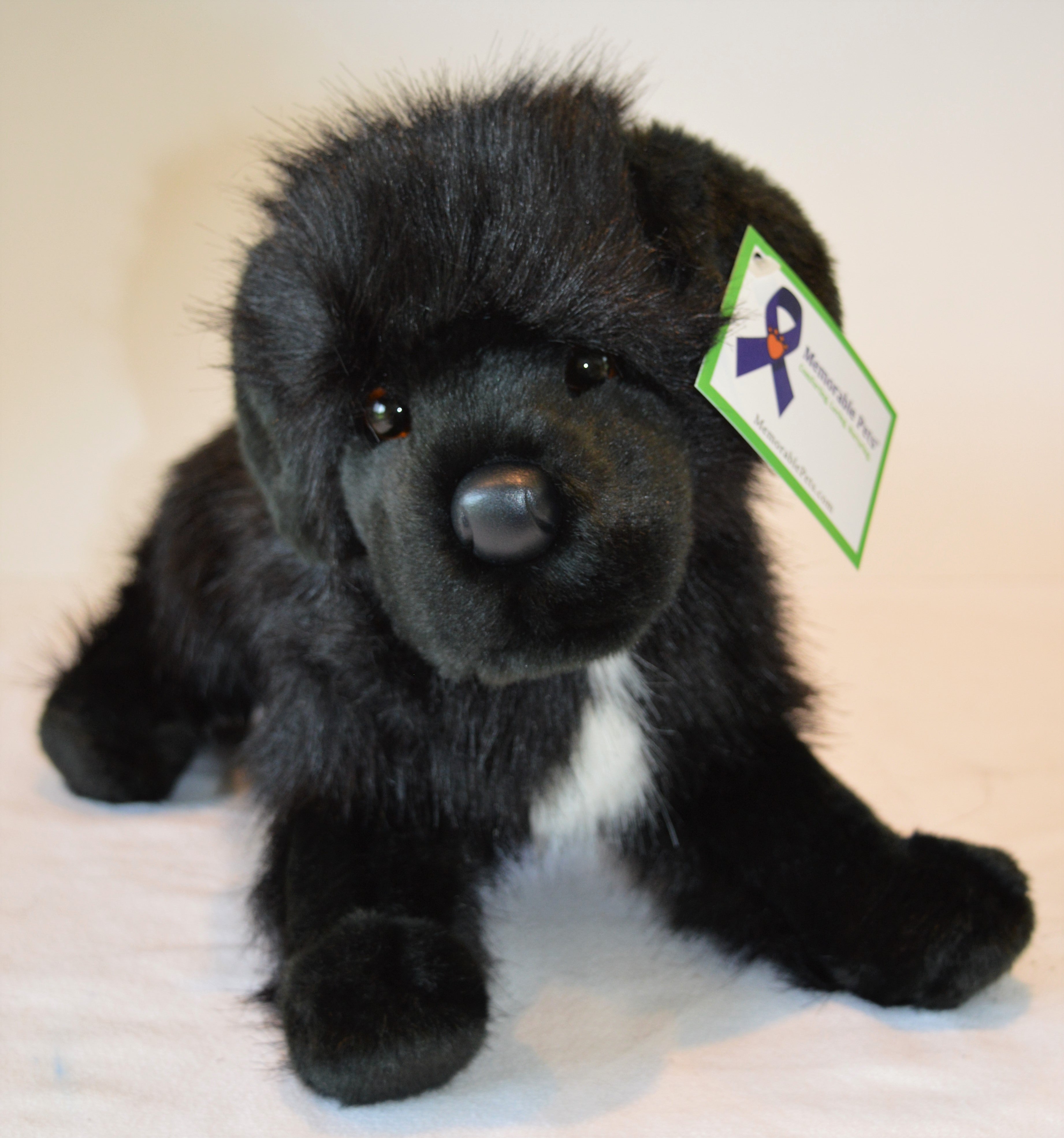 stuffed newfoundland dog