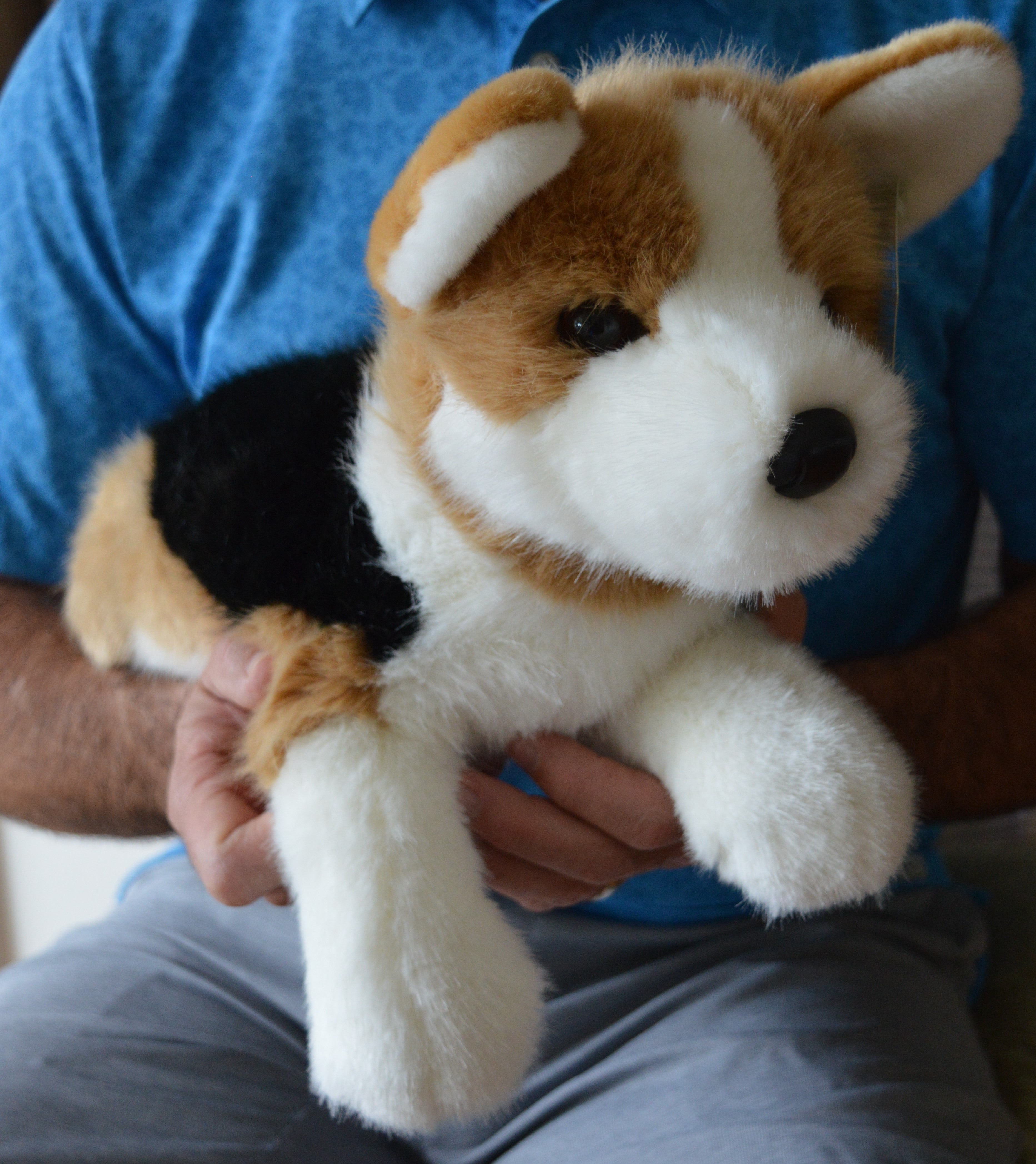 Beagle Hound Stuffed Toy Dog for Seniors and People with Alzheimer's –  Memorable Pets