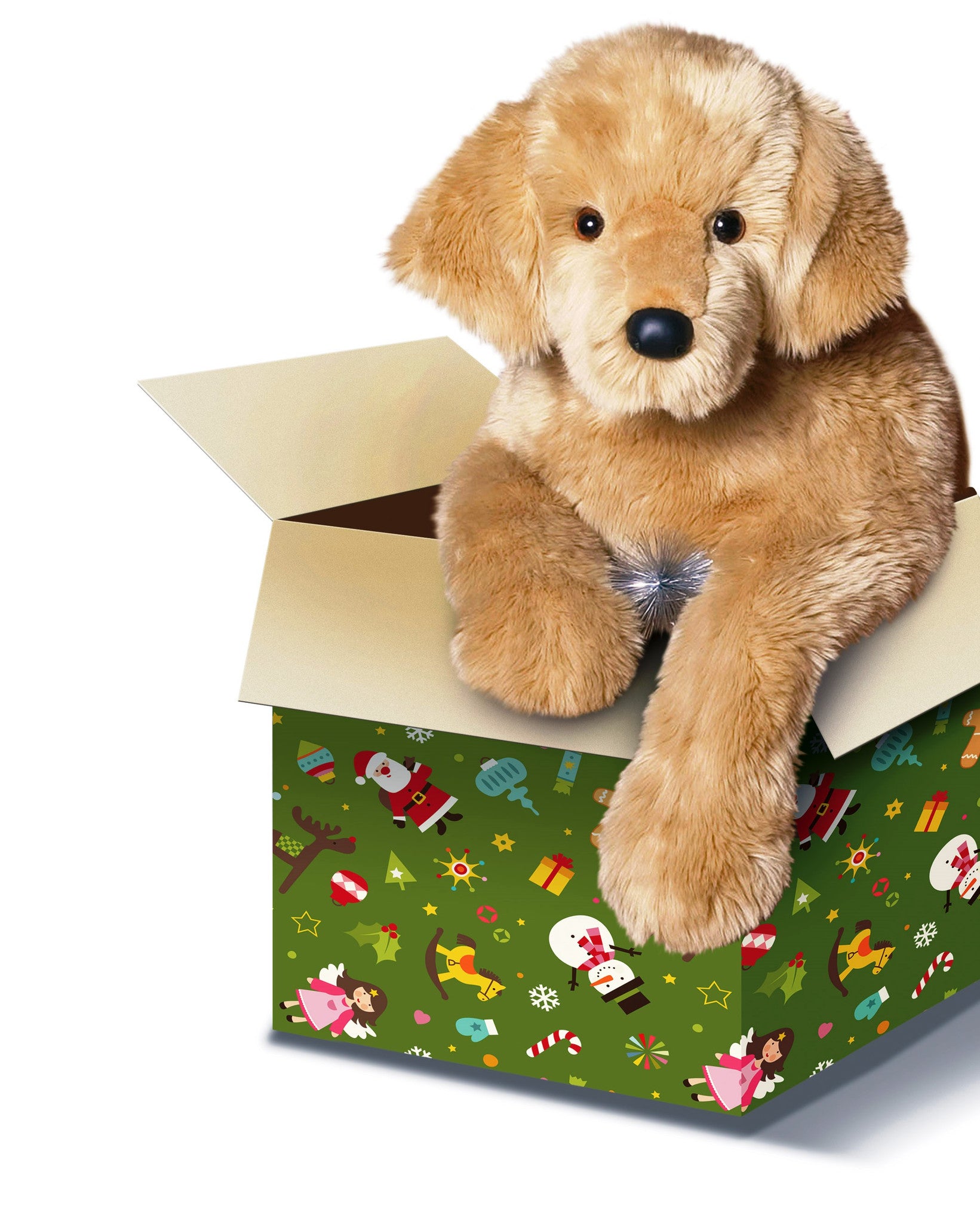 golden retriever stuffed toy